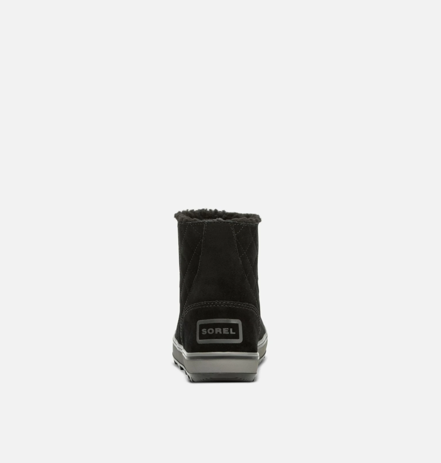 Meilleure affaire ✨ Sorel Bottines Botte d'Hiver Glacy Short Femme ✨ 11 Botte d'Hiver Glacy Short Femme Botte d'Hiver Glacy Short Femme, Black, Shark, back