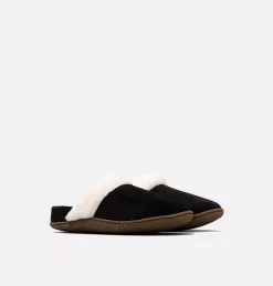 Chausson Nakiska™ Slide II femme Chausson Nakiska™ Slide II femme, Black, Natural, 3/4 front