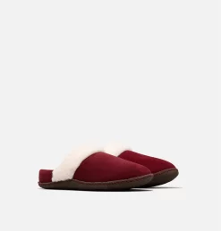 Chausson Nakiska™ Slide II femme Chausson Nakiska™ Slide II femme, Rich Wine, Natural, 3/4 front