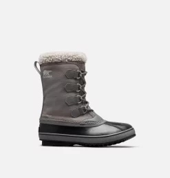 Meilleure vente 😀 Sorel Boots De Neige Botte Imperméable en Nylon 1964 PAC™ Homme ⭐ 62 Botte Imperméable en Nylon 1964 PAC™ Homme Botte Imperméable en Nylon 1964 PAC™ Homme, Quarry, Dove, front