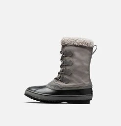 Meilleure vente 😀 Sorel Boots De Neige Botte Imperméable en Nylon 1964 PAC™ Homme ⭐ 65 Botte Imperméable en Nylon 1964 PAC™ Homme Botte Imperméable en Nylon 1964 PAC™ Homme, Quarry, Dove, medial