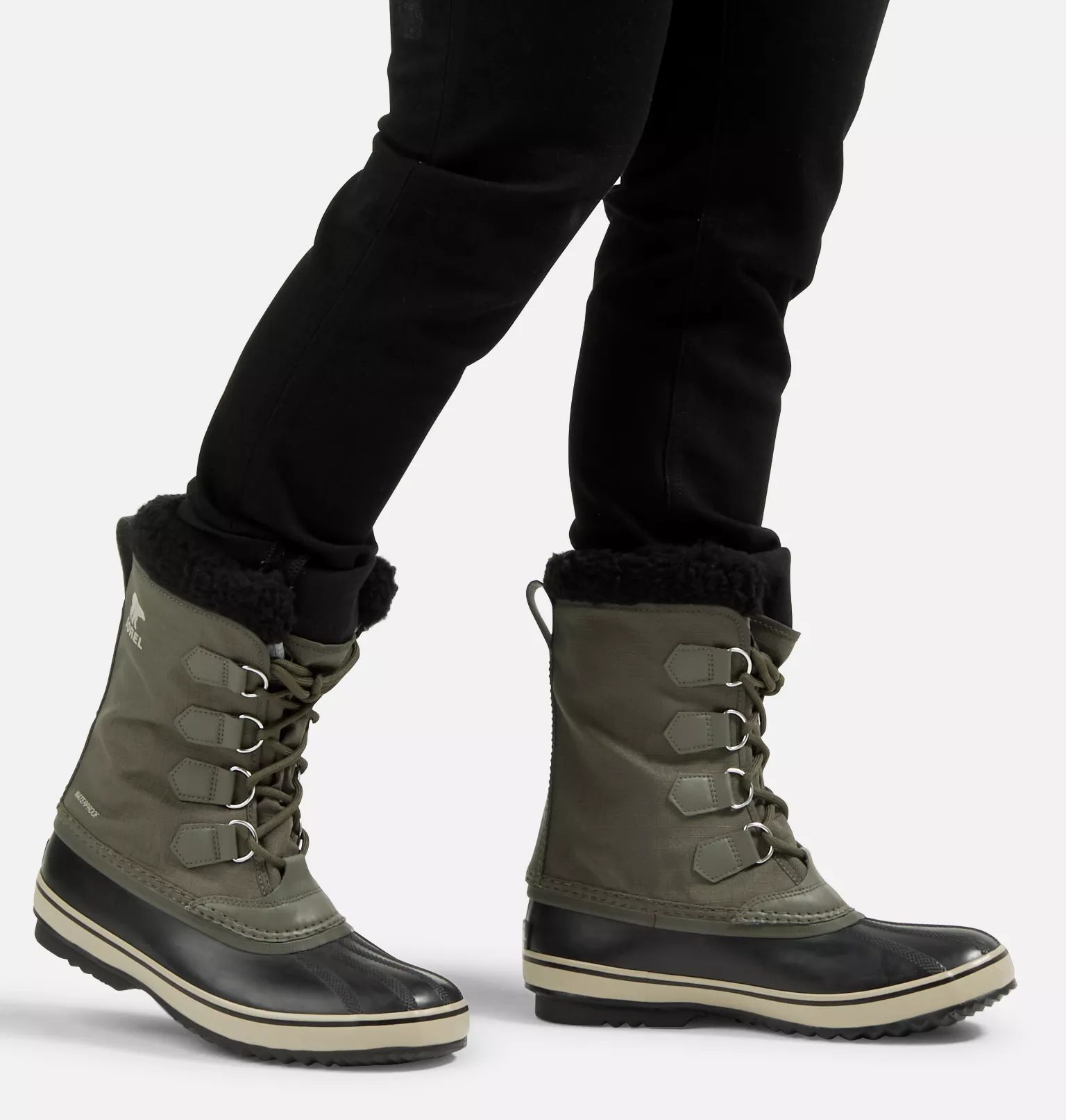 Meilleure vente 😀 Sorel Boots De Neige Botte Imperméable en Nylon 1964 PAC™ Homme ⭐ 48 Botte Imperméable en Nylon 1964 PAC™ Homme Botte Imperméable en Nylon 1964 PAC™ Homme, Alpine Tundra, a9