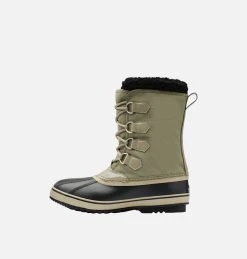 Meilleure vente 😀 Sorel Boots De Neige Botte Imperméable en Nylon 1964 PAC™ Homme ⭐ 52 Botte Imperméable en Nylon 1964 PAC™ Homme Botte Imperméable en Nylon 1964 PAC™ Homme, Sage, Dark Moss, medial