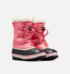 Botte de Neige en Nylon Yoot Pac™ Junior Botte de Neige en Nylon Yoot Pac™ Junior, Lollipop, Pink Glo, 3/4 front