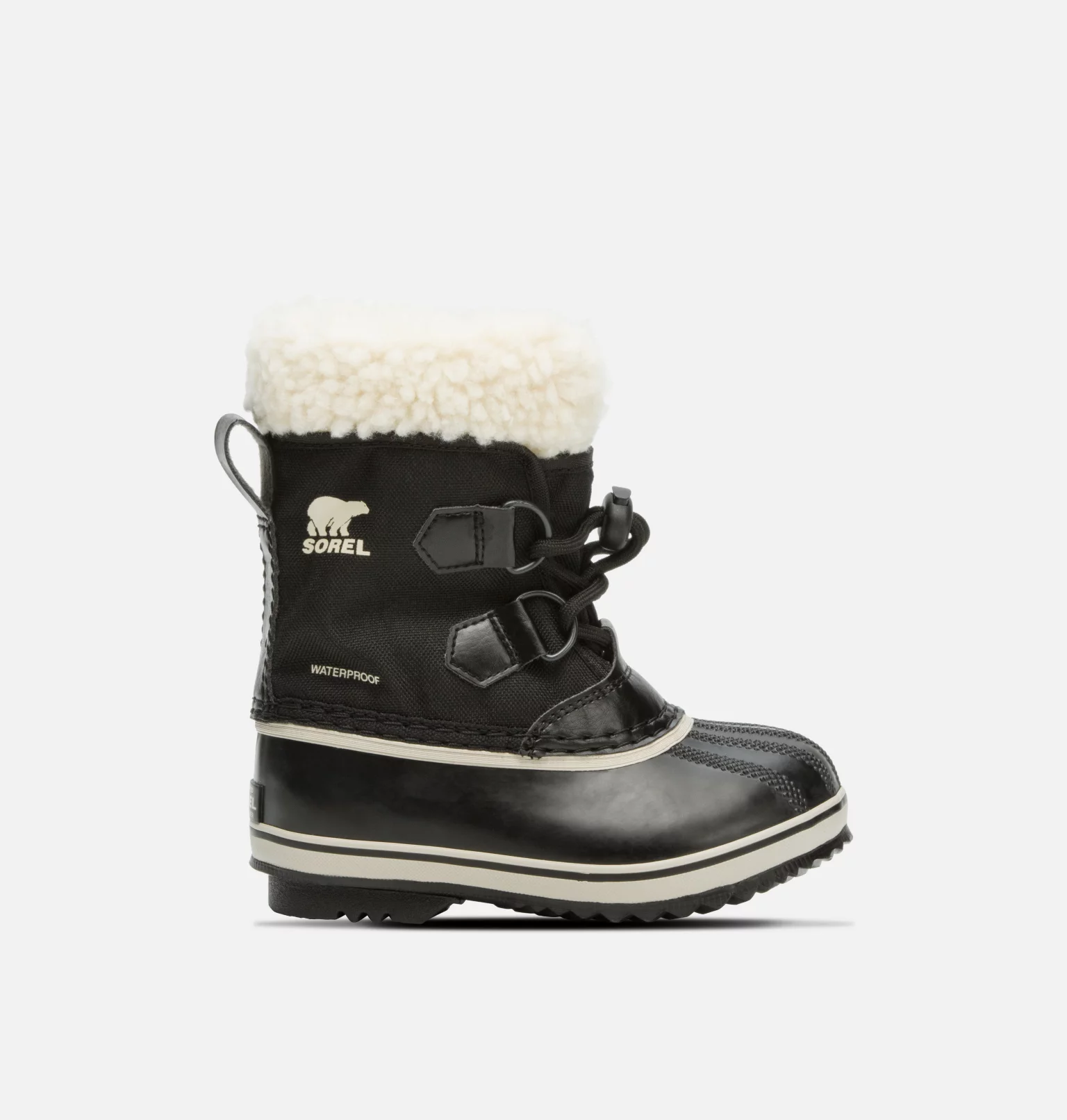 Grosses soldes 🔥 Sorel Bottes De Neige Botte de Neige Nylon Yoot Pac™ Enfant ⭐ 45 Botte de Neige Nylon Yoot Pac™ Enfant Botte de Neige Nylon Yoot Pac™ Enfant, Black, front