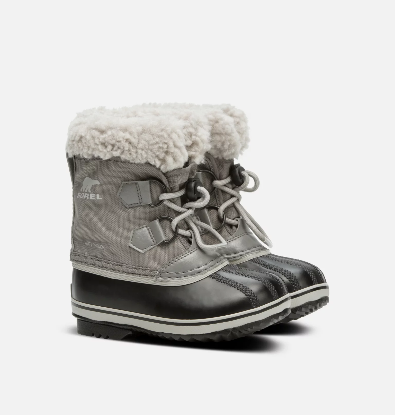 Grosses soldes 🔥 Sorel Bottes De Neige Botte de Neige Nylon Yoot Pac™ Enfant ⭐ 28 Botte de Neige Nylon Yoot Pac™ Enfant Botte de Neige Nylon Yoot Pac™ Enfant, Quarry, Dove, 3/4 front