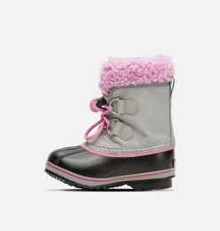 Grosses soldes 🔥 Sorel Bottes De Neige Botte de Neige Nylon Yoot Pac™ Enfant ⭐ 95 Botte de Neige Nylon Yoot Pac™ Enfant Botte de Neige Nylon Yoot Pac™ Enfant, Chrome Grey, Orchid, medial
