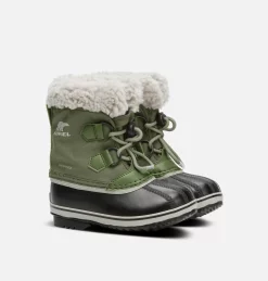 Grosses soldes 🔥 Sorel Bottes De Neige Botte de Neige Nylon Yoot Pac™ Enfant ⭐ 117 Botte de Neige Nylon Yoot Pac™ Enfant Botte de Neige Nylon Yoot Pac™ Enfant, Hiker Green, 3/4 front