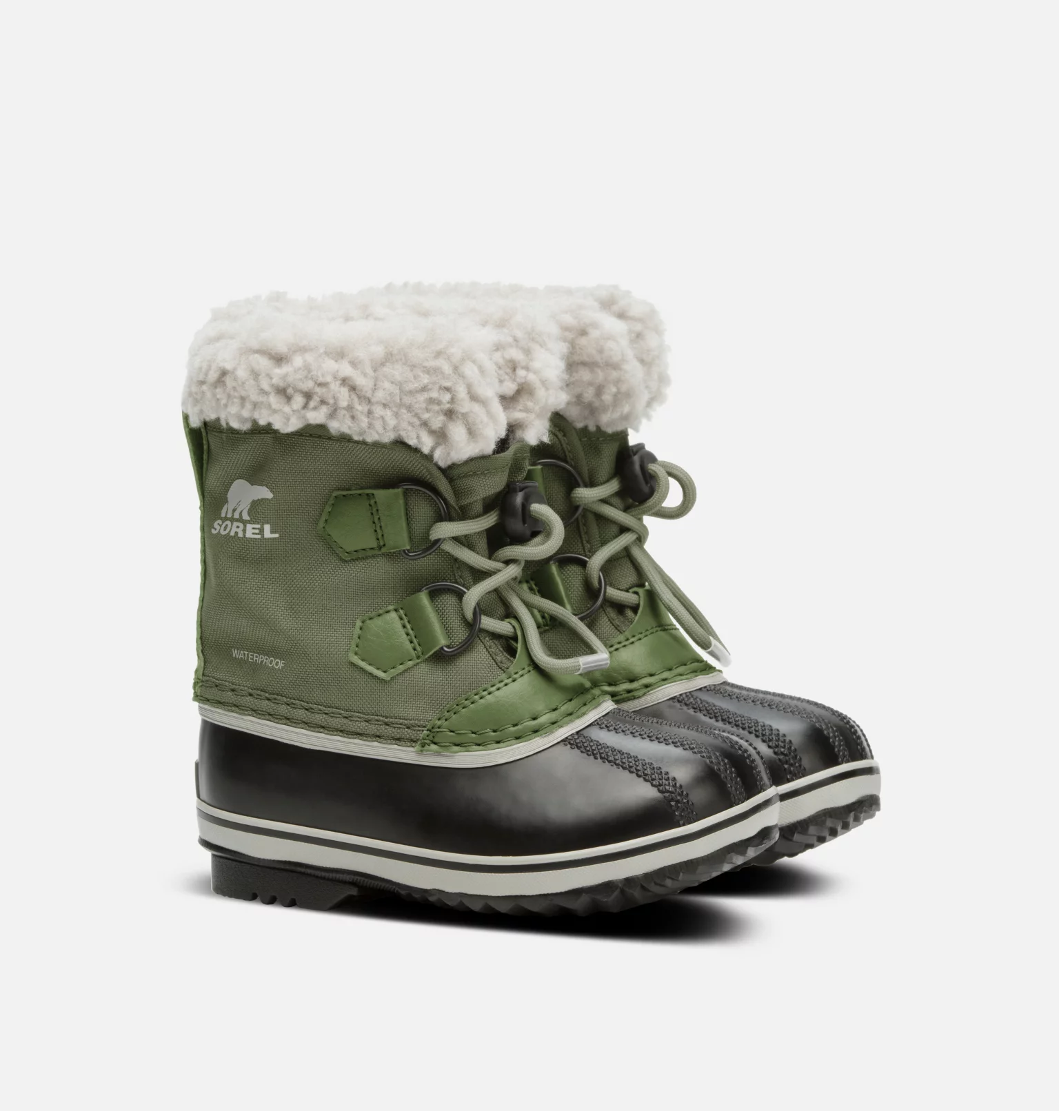 Grosses soldes 🔥 Sorel Bottes De Neige Botte de Neige Nylon Yoot Pac™ Enfant ⭐ 58 Botte de Neige Nylon Yoot Pac™ Enfant Botte de Neige Nylon Yoot Pac™ Enfant, Hiker Green, 3/4 front