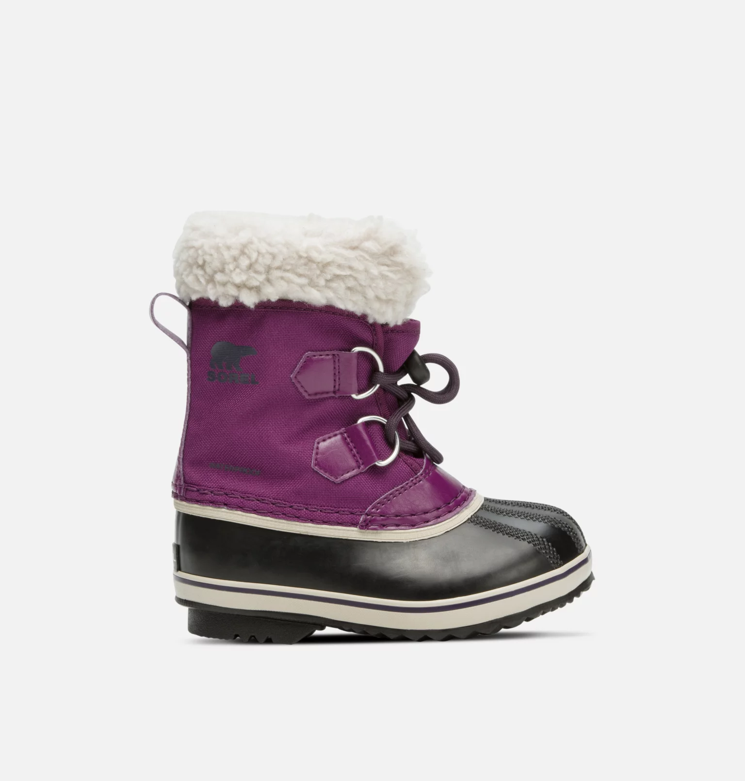 Grosses soldes 🔥 Sorel Bottes De Neige Botte de Neige Nylon Yoot Pac™ Enfant ⭐ 21 Botte de Neige Nylon Yoot Pac™ Enfant Botte de Neige Nylon Yoot Pac™ Enfant, Wild Iris, Dark Plum, front