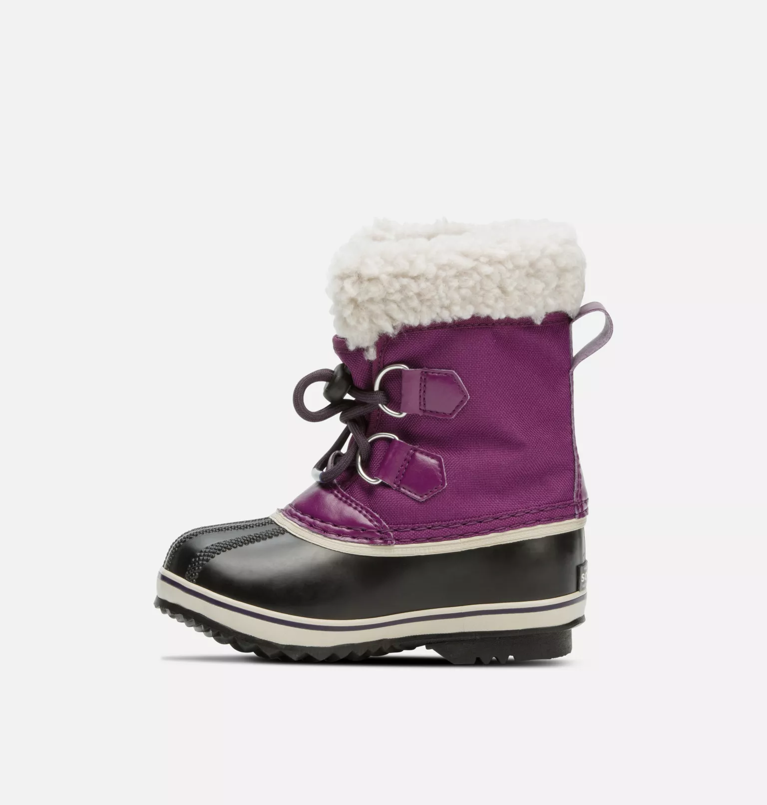 Grosses soldes 🔥 Sorel Bottes De Neige Botte de Neige Nylon Yoot Pac™ Enfant ⭐ 24 Botte de Neige Nylon Yoot Pac™ Enfant Botte de Neige Nylon Yoot Pac™ Enfant, Wild Iris, Dark Plum, medial