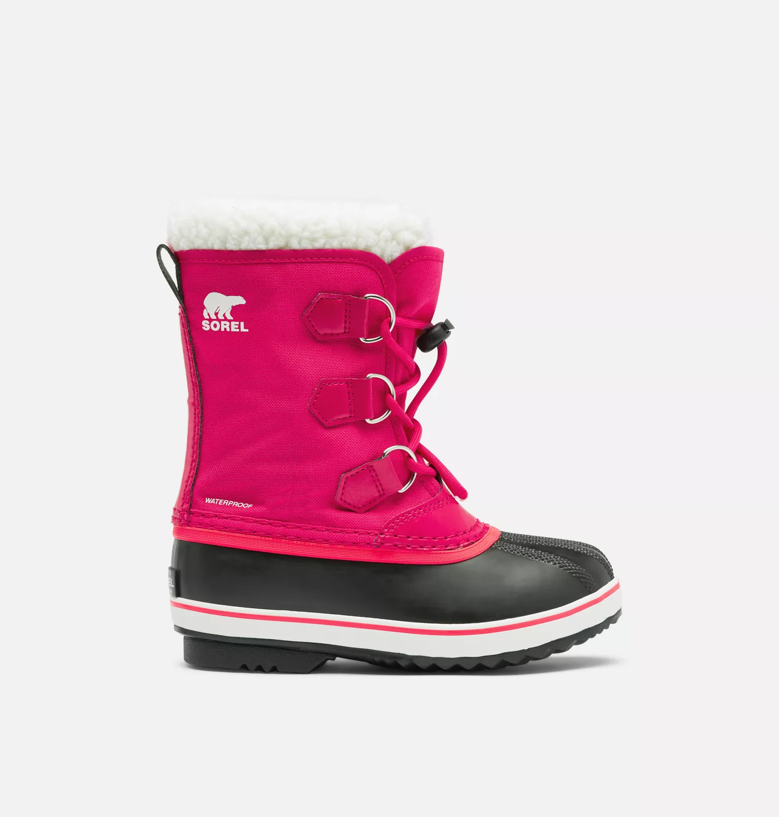 Grosses soldes 🔥 Sorel Bottes De Neige Botte de Neige Nylon Yoot Pac™ Enfant ⭐ 51 Botte de Neige Nylon Yoot Pac™ Enfant Botte de Neige Nylon Yoot Pac™ Enfant, Bright Rose, front