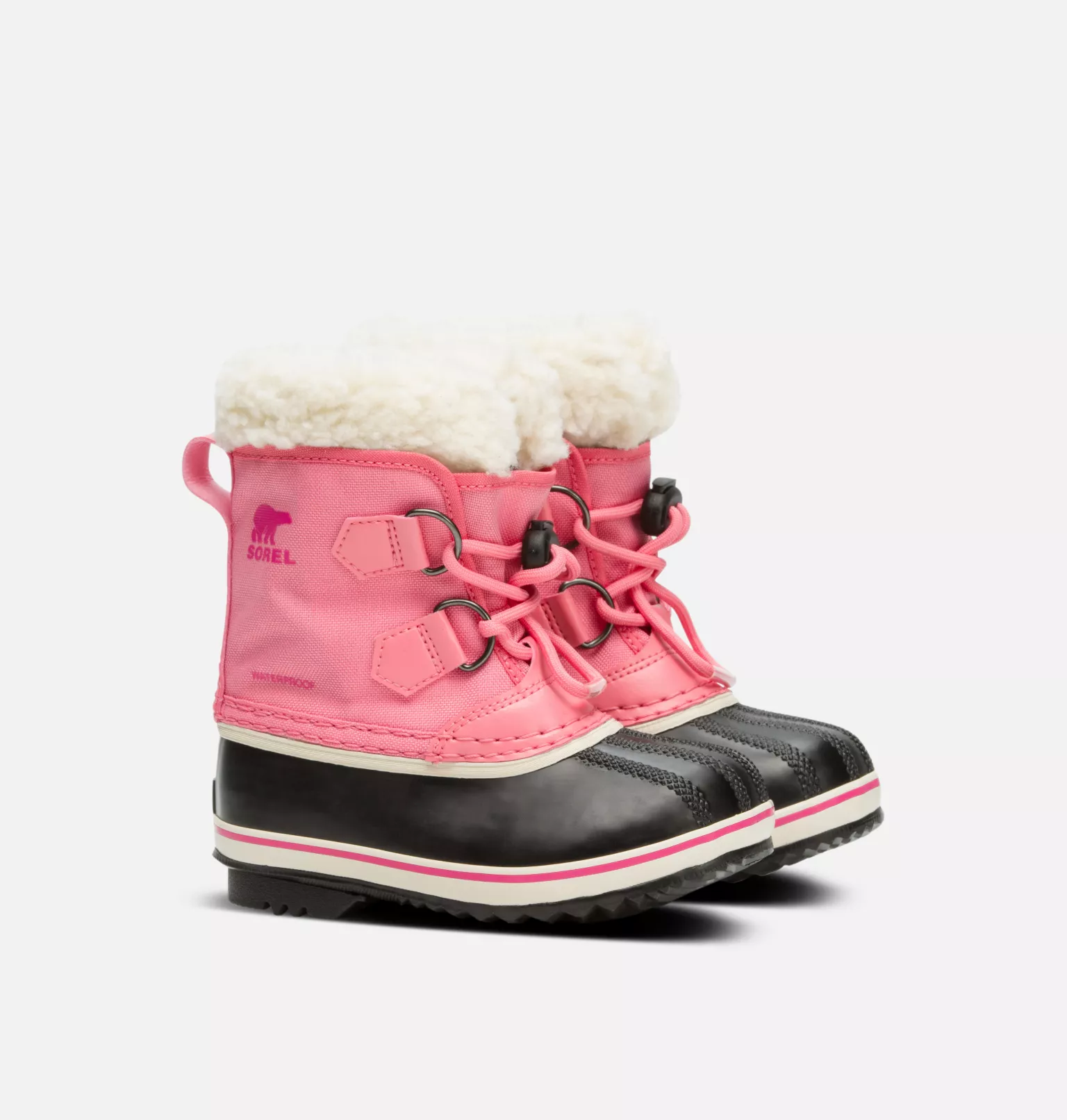 Grosses soldes 🔥 Sorel Bottes De Neige Botte de Neige Nylon Yoot Pac™ Enfant ⭐ 40 Botte de Neige Nylon Yoot Pac™ Enfant Botte de Neige Nylon Yoot Pac™ Enfant, Lollipop, Pink Glo, 3/4 front