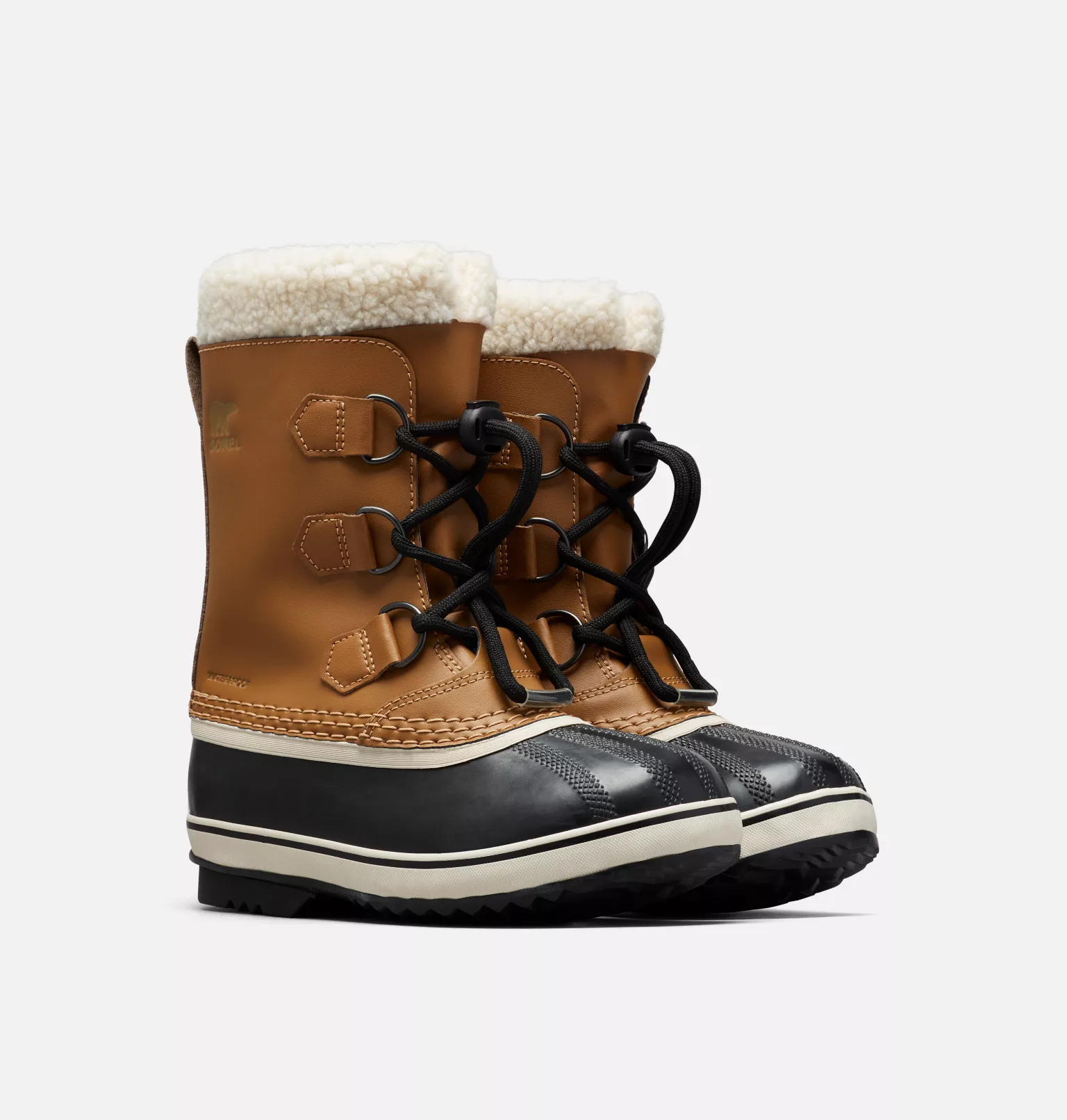 De gros đ Sorel Bottes De Neige Botte de Neige Yoot Pac⢠Thermoplus Junior đ 10 Botte de Neige Yoot Pac⢠Thermoplus Junior Botte de Neige Yoot Pac⢠Thermoplus Junior, Mesquite, 3/4 front