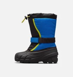 Botte de Neige Flurry™ Junior Botte de Neige Flurry™ Junior, Black, Super Blue, medial