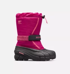 Botte de Neige Flurry™ Junior Botte de Neige Flurry™ Junior, Deep Blush, Tropic Pink, front