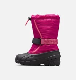 Botte de Neige Flurry™ Junior Botte de Neige Flurry™ Junior, Deep Blush, Tropic Pink, medial