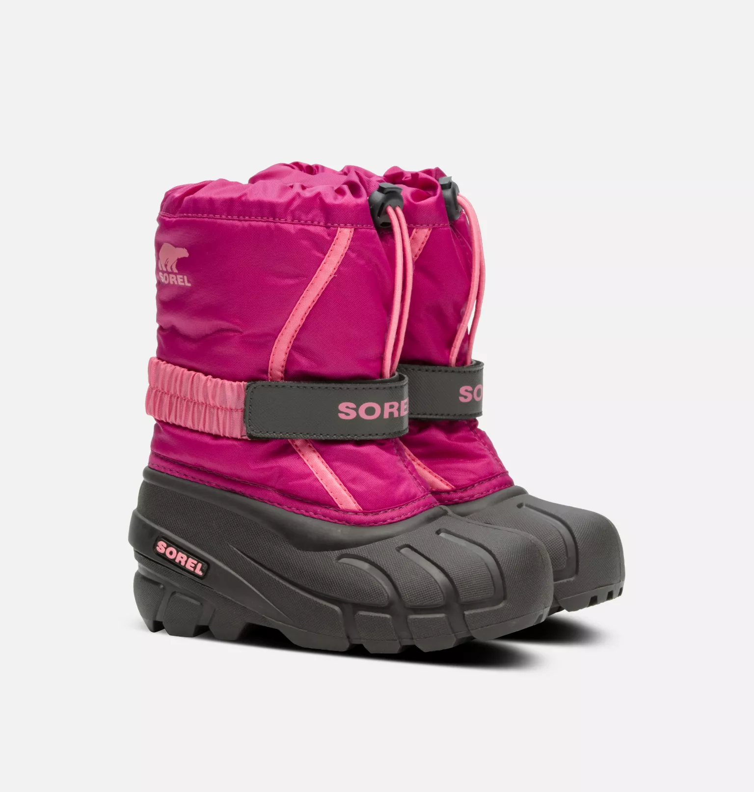 Remise 🤩 Sorel Bottes De Neige Botte de Neige Flurry™ Enfant 🎁 34 Botte de Neige Flurry™ Enfant Botte de Neige Flurry™ Enfant, Deep Blush, Tropic Pink, 3/4 front