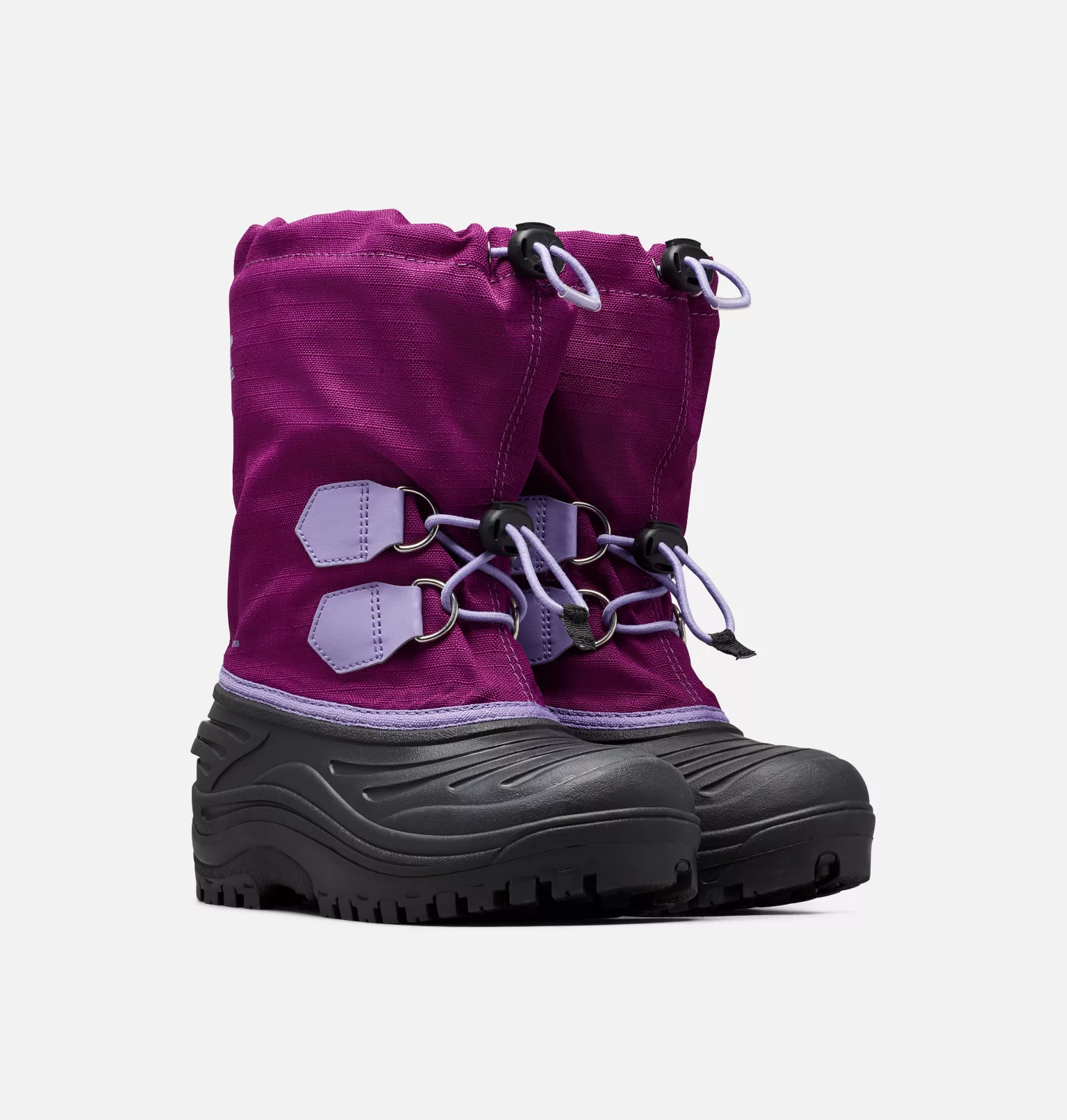 Sortie ✔️ Sorel Bottes De Neige Botte de Neige Super Trooper™ Junior 😍 10 Botte de Neige Super Trooper™ Junior Botte de Neige Super Trooper™ Junior, Wild Iris, Paisley Purple, 3/4 front