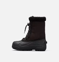 Vente flash đ Sorel Bottes De Neige Botte de Neige Cumberland⢠Junior â¤ď¸ 23 Botte de Neige Cumberland⢠Junior Botte de Neige Cumberland⢠Junior, Black, medial