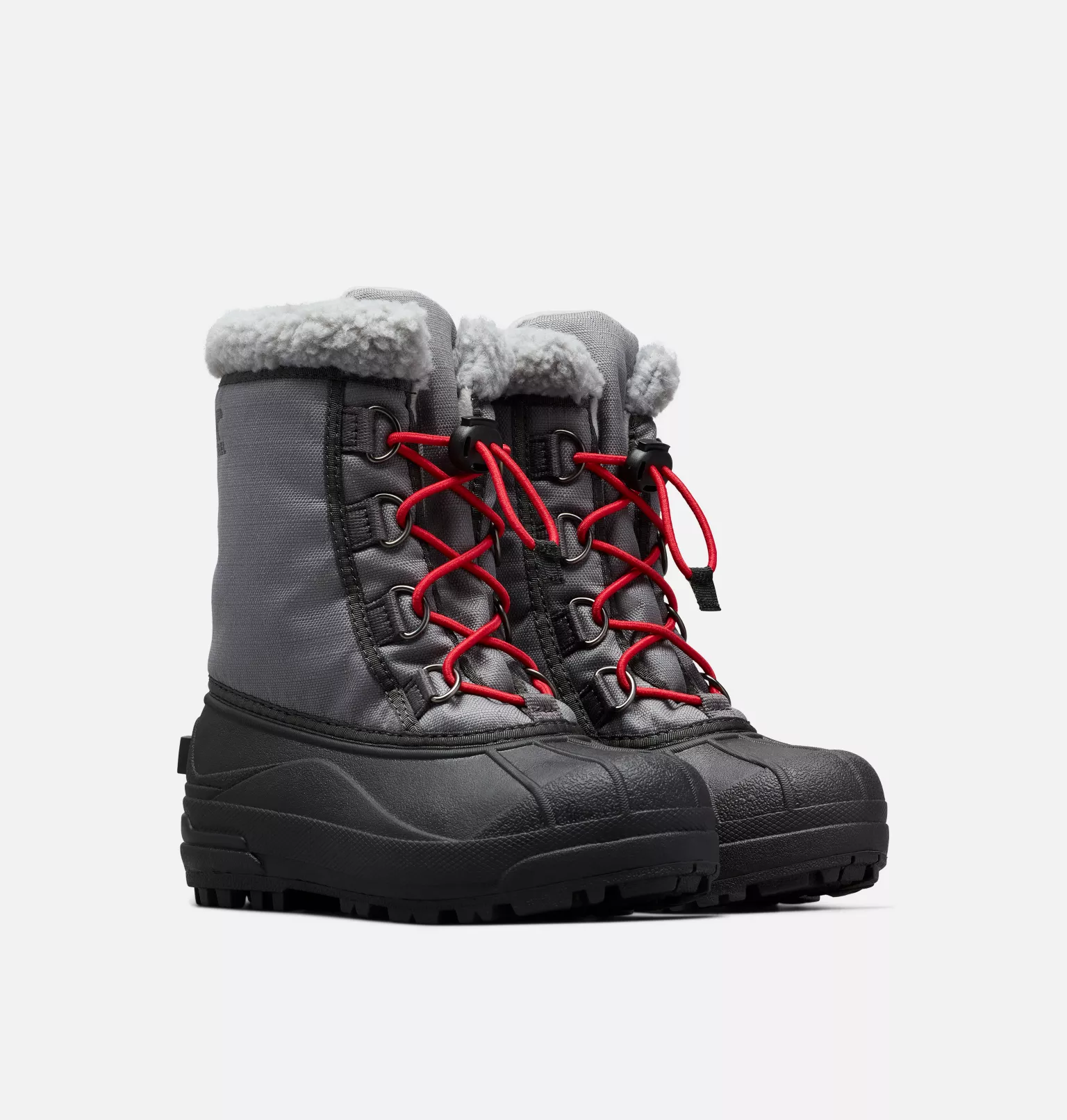 Vente flash đ Sorel Bottes De Neige Botte de Neige Cumberland⢠Junior â¤ď¸ 10 Botte de Neige Cumberland⢠Junior Botte de Neige Cumberland⢠Junior, City Grey, Coal, 3/4 front