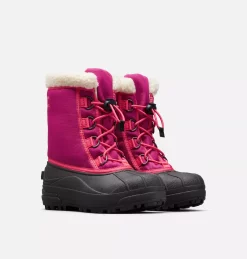 Vente flash đ Sorel Bottes De Neige Botte de Neige Cumberland⢠Junior â¤ď¸ 33 Botte de Neige Cumberland⢠Junior Botte de Neige Cumberland⢠Junior, Deep Blush, 3/4 front