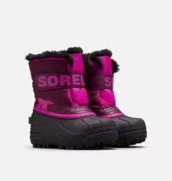 Botte de Neige Snow Commander™ Enfant Botte de Neige Snow Commander™ Enfant, Purple Dahlia, Groovy Pink, 3/4 front