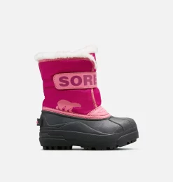 Botte de Neige Snow Commander™ Enfant Botte de Neige Snow Commander™ Enfant, Tropic Pink, Deep Blush, front