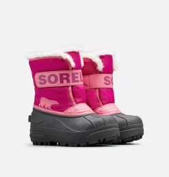 Botte de Neige Snow Commander™ Enfant Botte de Neige Snow Commander™ Enfant, Tropic Pink, Deep Blush, 3/4 front