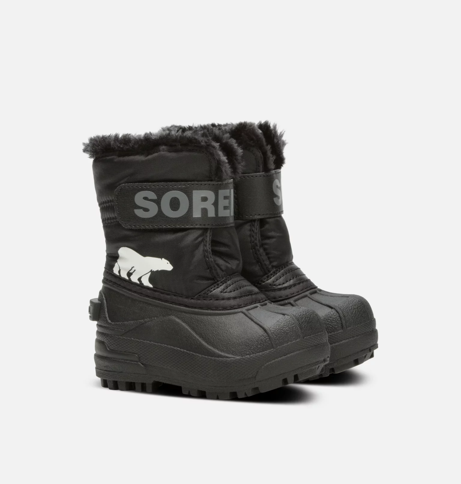Meilleur prix ✨ Sorel Bottes De Neige Botte de Neige Snow Commander™ Jeune Enfant 👍 34 Botte de Neige Snow Commander™ Jeune Enfant Botte de Neige Snow Commander™ Jeune Enfant, Black, Charcoal, 3/4 front