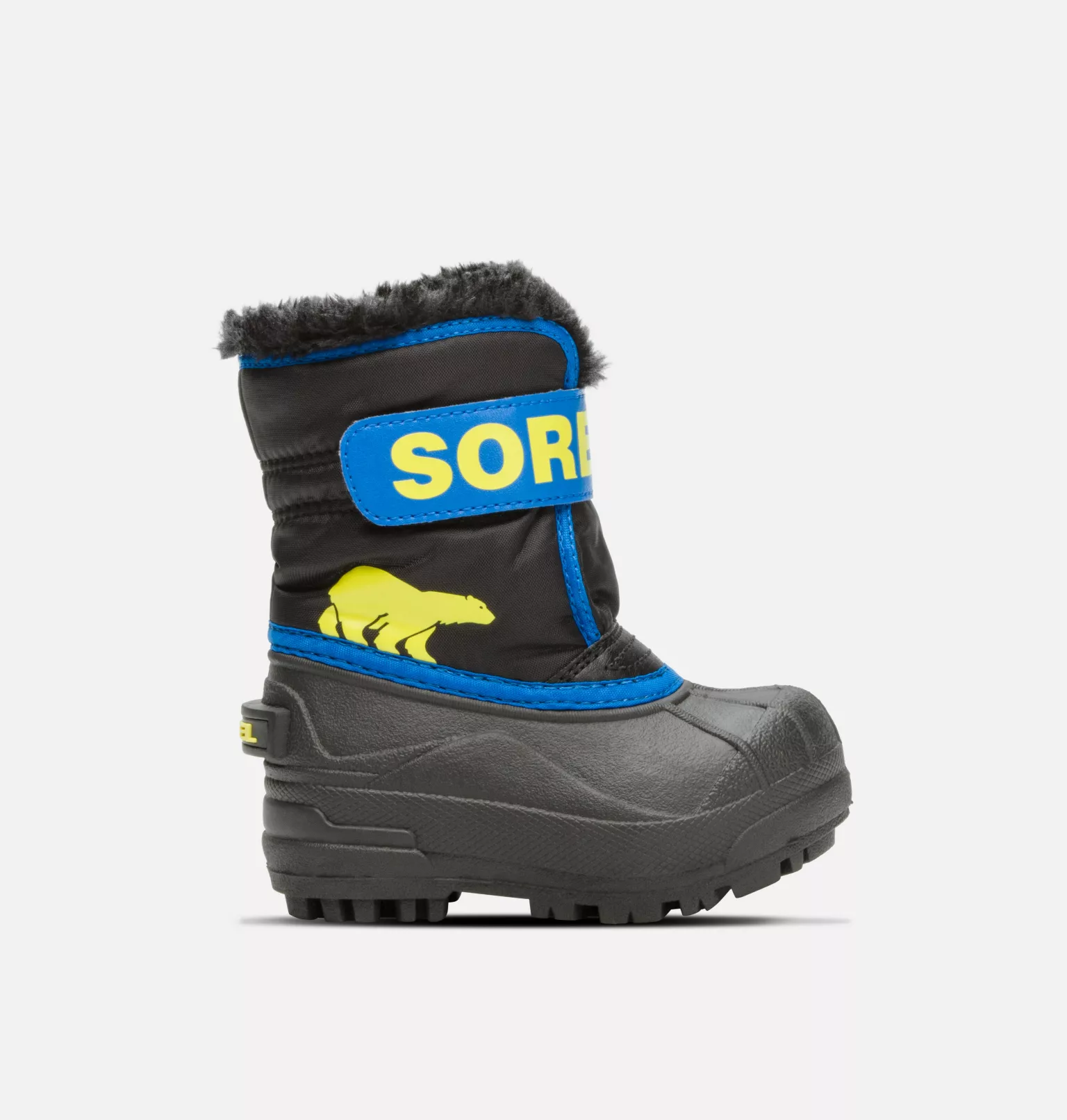 Meilleur prix ✨ Sorel Bottes De Neige Botte de Neige Snow Commander™ Jeune Enfant 👍 15 Botte de Neige Snow Commander™ Jeune Enfant Botte de Neige Snow Commander™ Jeune Enfant, Black, Super Blue, front