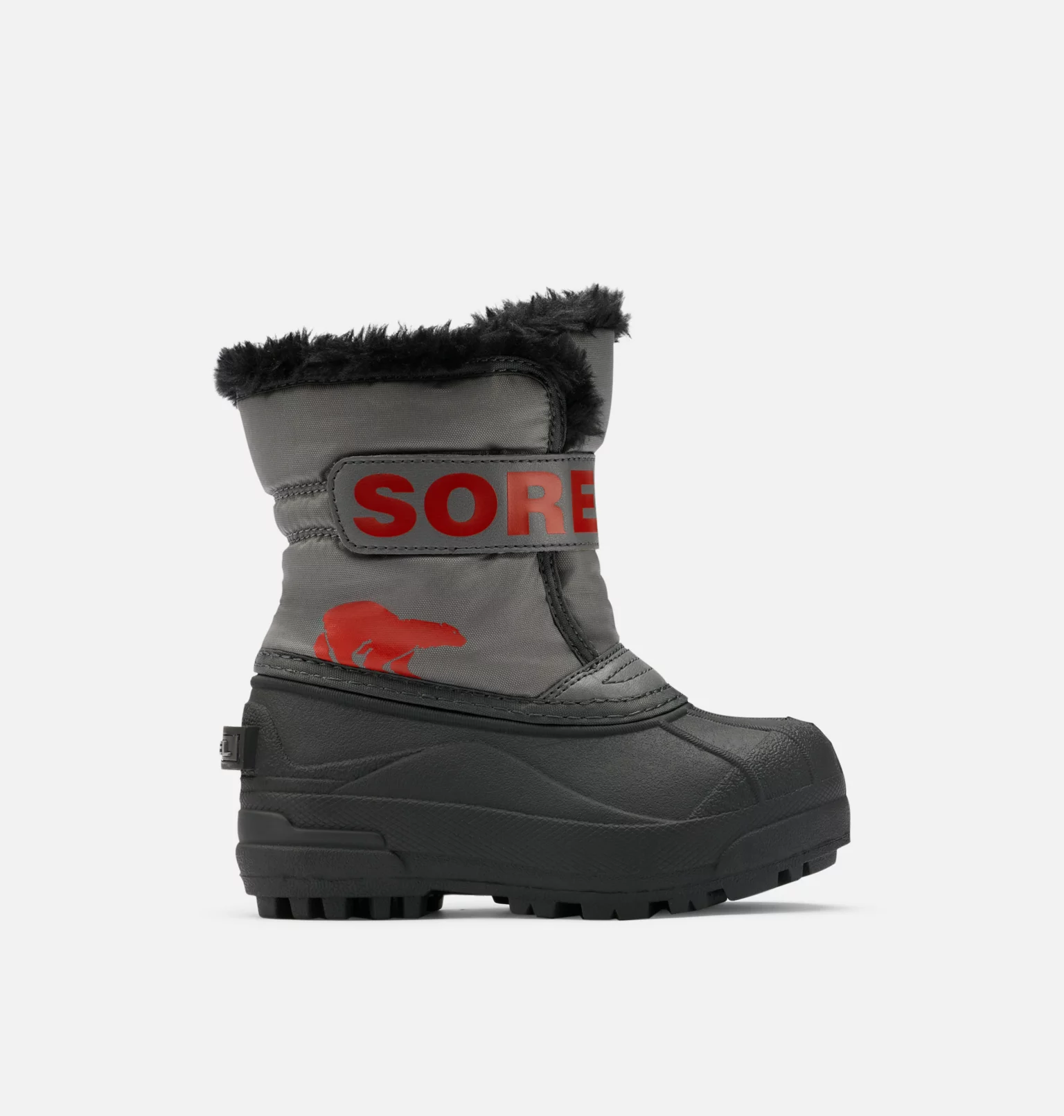 Meilleur prix ✨ Sorel Bottes De Neige Botte de Neige Snow Commander™ Jeune Enfant 👍 3 Botte de Neige Snow Commander™ Jeune Enfant Botte de Neige Snow Commander™ Jeune Enfant, Quarry, Cherrybomb, front