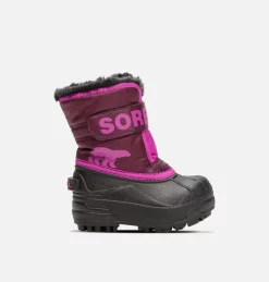 Meilleur prix ✨ Sorel Bottes De Neige Botte de Neige Snow Commander™ Jeune Enfant 👍 74 Botte de Neige Snow Commander™ Jeune Enfant Botte de Neige Snow Commander™ Jeune Enfant, Purple Dahlia, Groovy Pink, front