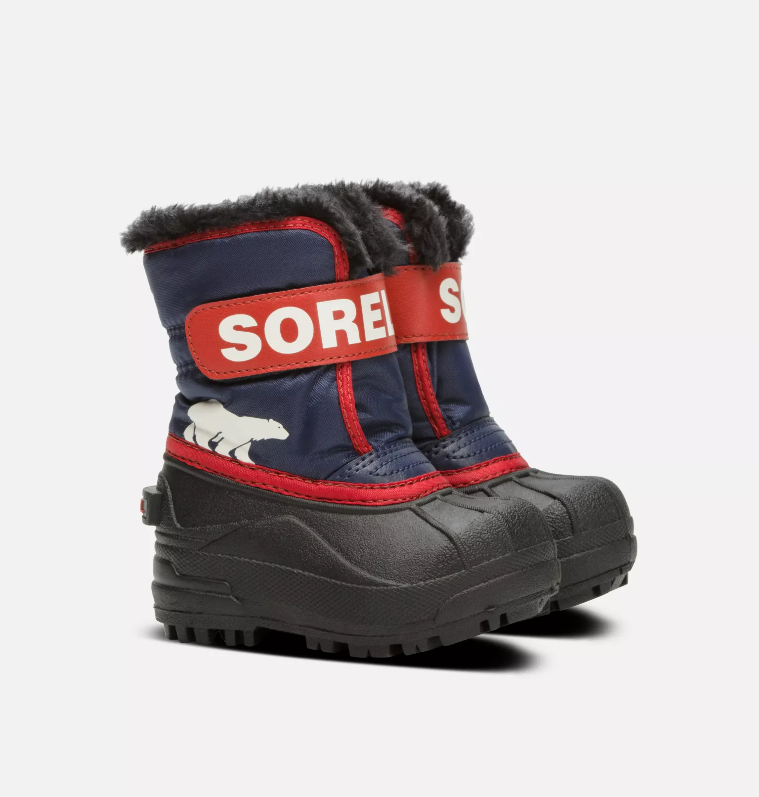 Meilleur prix ✨ Sorel Bottes De Neige Botte de Neige Snow Commander™ Jeune Enfant 👍 40 Botte de Neige Snow Commander™ Jeune Enfant Botte de Neige Snow Commander™ Jeune Enfant, Nocturnal, Sail Red, 3/4 front