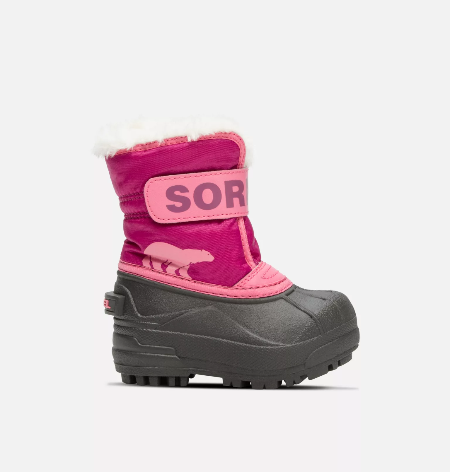 Meilleur prix ✨ Sorel Bottes De Neige Botte de Neige Snow Commander™ Jeune Enfant 👍 27 Botte de Neige Snow Commander™ Jeune Enfant Botte de Neige Snow Commander™ Jeune Enfant, Tropic Pink, Deep Blush, front