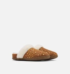 Chausson Nakiska™ Slide II Fille Chausson Nakiska™ Slide II Fille, Velvet Tan, 3/4 front