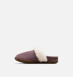 Chausson Nakiska™ Slide II Fille Chausson Nakiska™ Slide II Fille, Purple Sage, Natural, medial