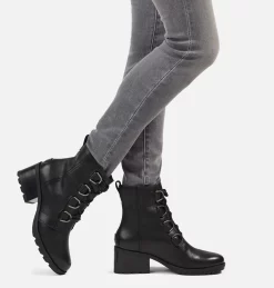 Budget 🔥 Sorel Bottines à Talons Bottine à lacets Cate™ femme 💯 89 Bottine à lacets Cate™ femme Bottine à lacets Cate™ femme, Black, a9