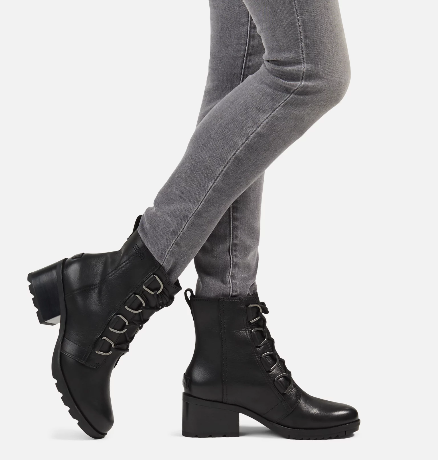 Budget 🔥 Sorel Bottines à Talons Bottine à lacets Cate™ femme 💯 34 Bottine à lacets Cate™ femme Bottine à lacets Cate™ femme, Black, a9