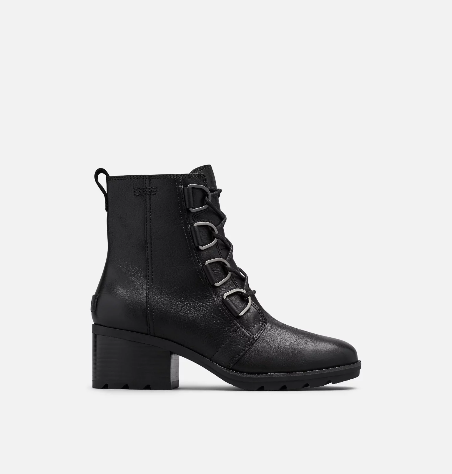 Budget 🔥 Sorel Bottines à Talons Bottine à lacets Cate™ femme 💯 27 Bottine à lacets Cate™ femme Bottine à lacets Cate™ femme, Black, front