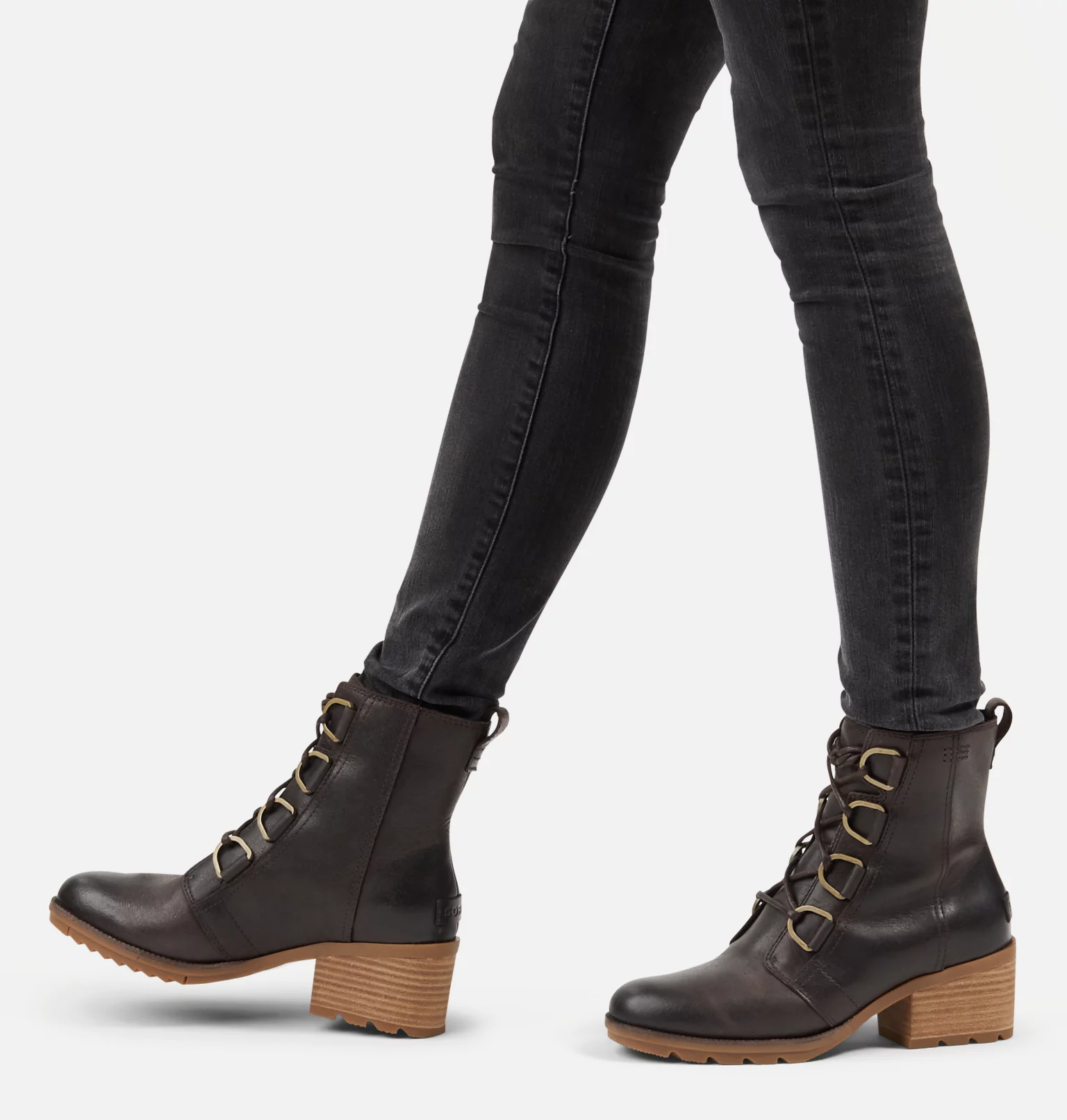 Budget 🔥 Sorel Bottines à Talons Bottine à lacets Cate™ femme 💯 42 Bottine à lacets Cate™ femme Bottine à lacets Cate™ femme, Blackened Brown, a9