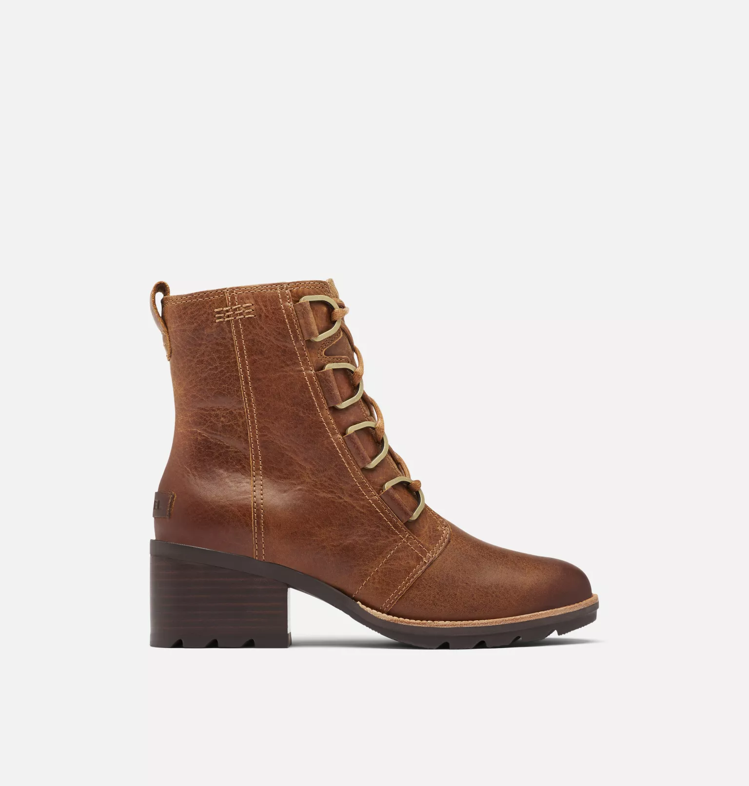 Budget 🔥 Sorel Bottines à Talons Bottine à lacets Cate™ femme 💯 3 Bottine à lacets Cate™ femme Bottine à lacets Cate™ femme, Velvet Tan, front