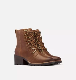 Budget 🔥 Sorel Bottines à Talons Bottine à lacets Cate™ femme 💯 60 Bottine à lacets Cate™ femme Bottine à lacets Cate™ femme, Velvet Tan, 3/4 front
