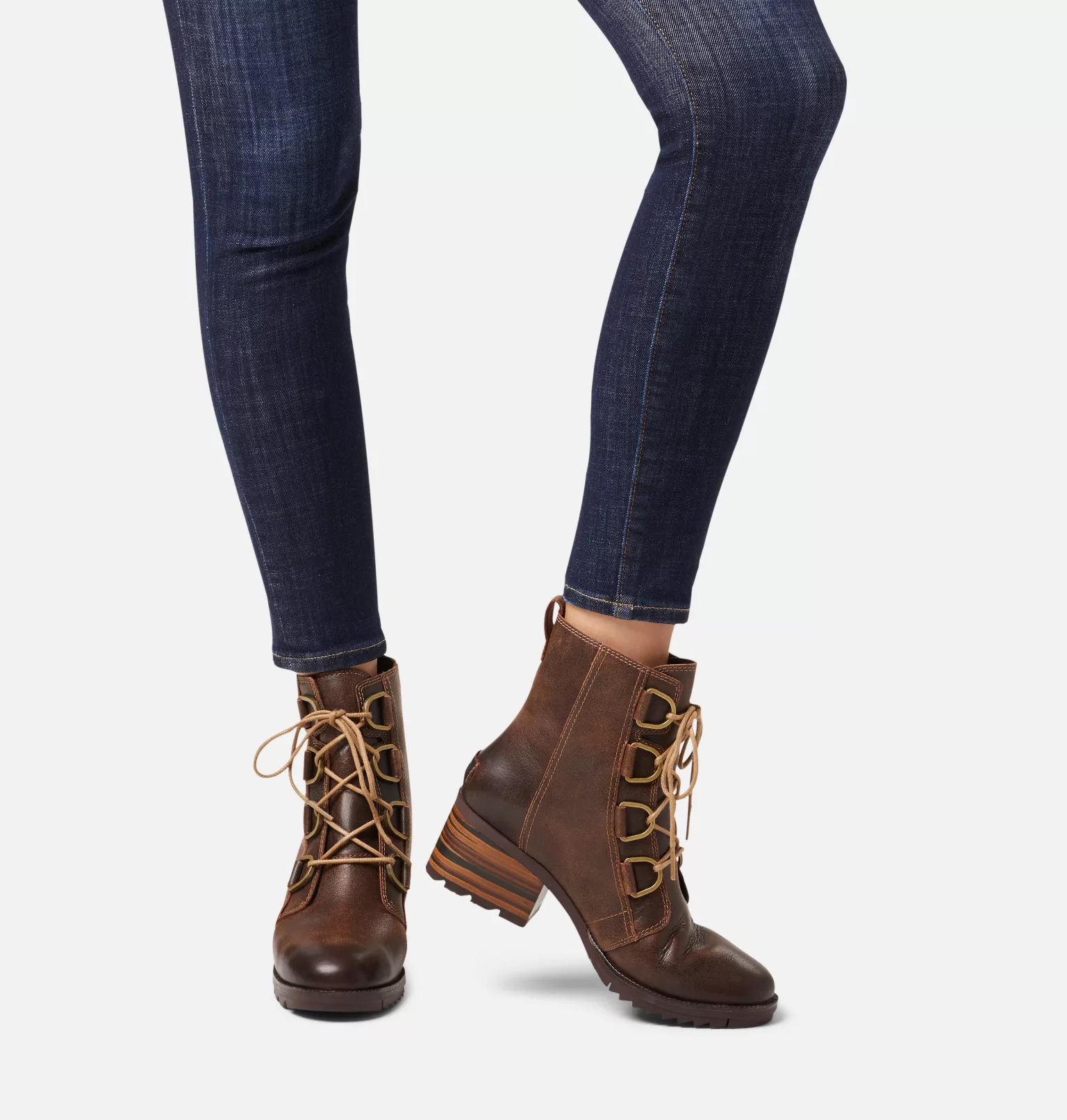 Budget 🔥 Sorel Bottines à Talons Bottine à lacets Cate™ femme 💯 26 Bottine à lacets Cate™ femme Bottine à lacets Cate™ femme, Burro, a9