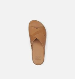 Meilleure vente đ Sorel Sandales plates Sandale Criss-Cross Roaming⢠Femme đ 41 Sandale Criss-Cross Roaming⢠Femme Sandale Criss-Cross Roaming⢠Femme, Camel Brown, top