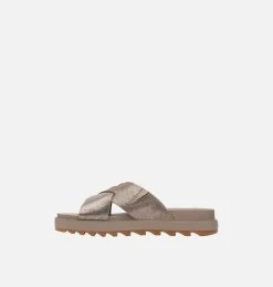 Meilleure vente đ Sorel Sandales plates Sandale Criss-Cross Roaming⢠Femme đ 33 Sandale Criss-Cross Roaming⢠Femme Sandale Criss-Cross Roaming⢠Femme, Ash Brown, medial
