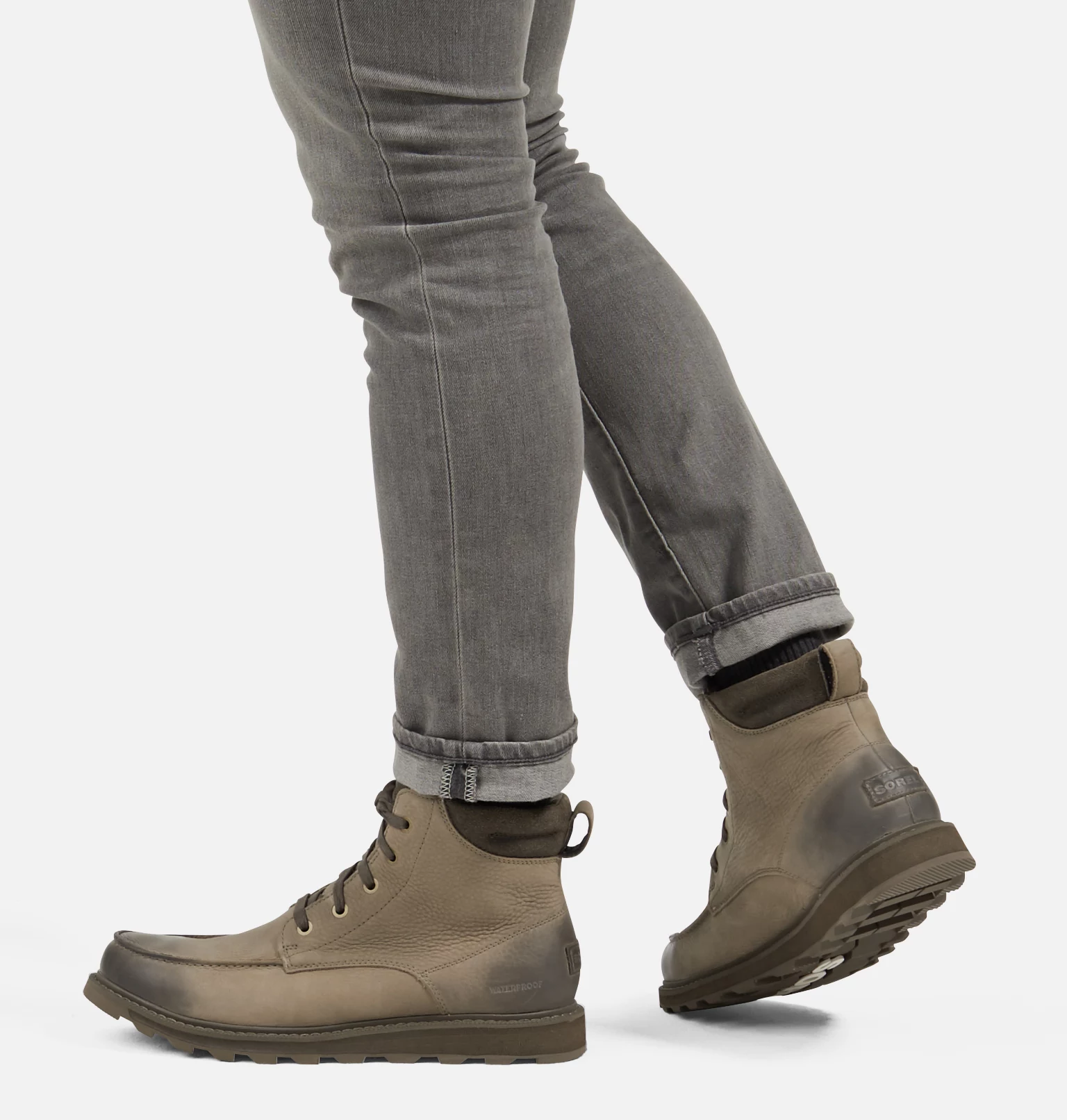 Top 10 👍 Sorel Chaussures Boots Imperméables Madson™ II Moc Toe Homme 💯 34 Boots Imperméables Madson™ II Moc Toe Homme Boots Imperméables Madson™ II Moc Toe Homme, Khaki II, a9