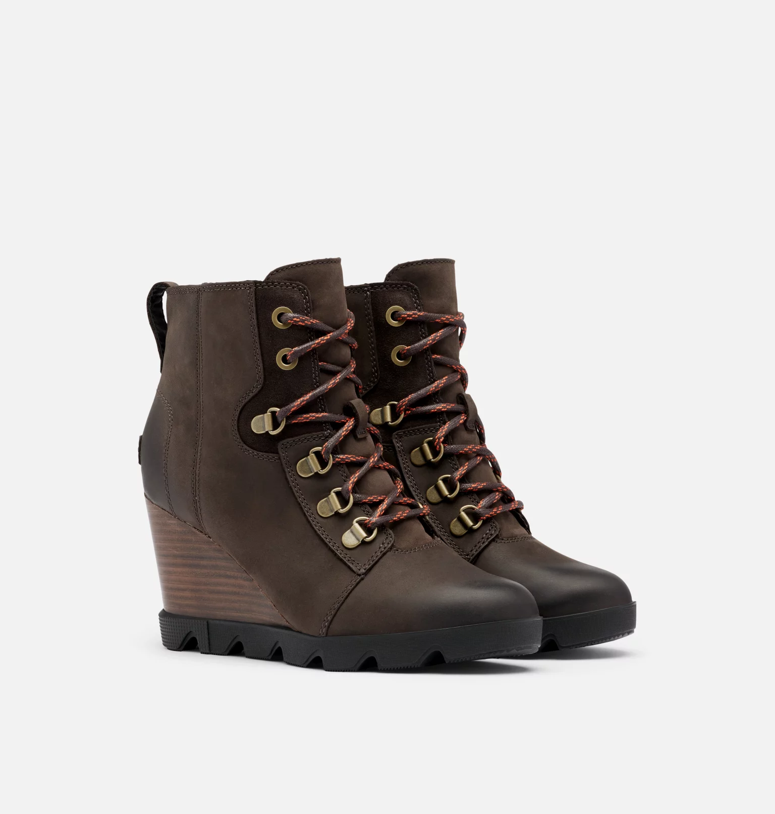 Sortie ❤️ Sorel Bottines Cuir Botte Joan Uptown™ Lace femme 😀 21 Botte Joan Uptown™ Lace femme Botte Joan Uptown™ Lace femme, Blackened Brown, 3/4 front