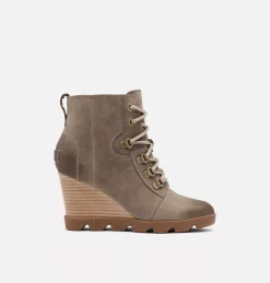 Sortie ❤️ Sorel Bottines Cuir Botte Joan Uptown™ Lace femme 😀 74 Botte Joan Uptown™ Lace femme Botte Joan Uptown™ Lace femme, Khaki II, front