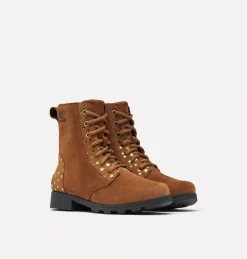 Bottine Emelie™ Short Fille Bottine Emelie™ Short Fille, Velvet Tan, 3/4 front